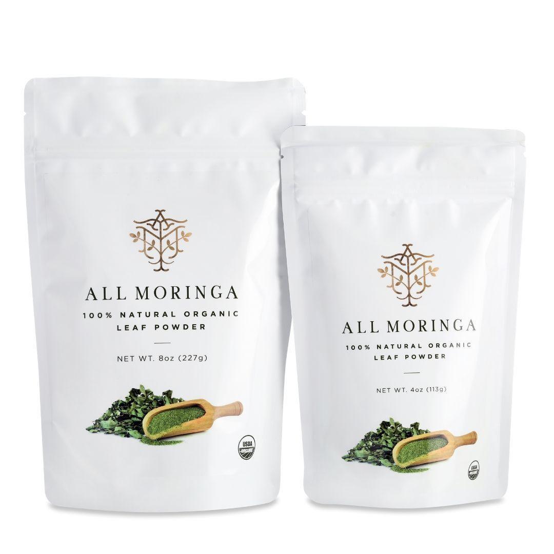 Premium 100% Organic Raw Moringa Oleifera Powder - VirtuousWares:Global
