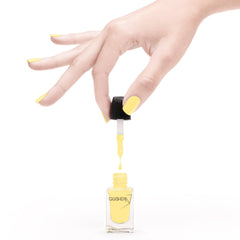 Premium Nail Lacquer, AURORA- 210, BABY YELLOW CRÈME NAIL POLISH - VirtuousWares:Global