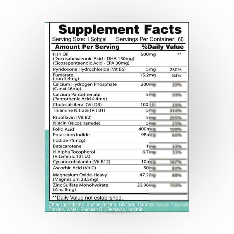 Prenatal Vitamin + DHA (60 Day Supply) - VirtuousWares:Global