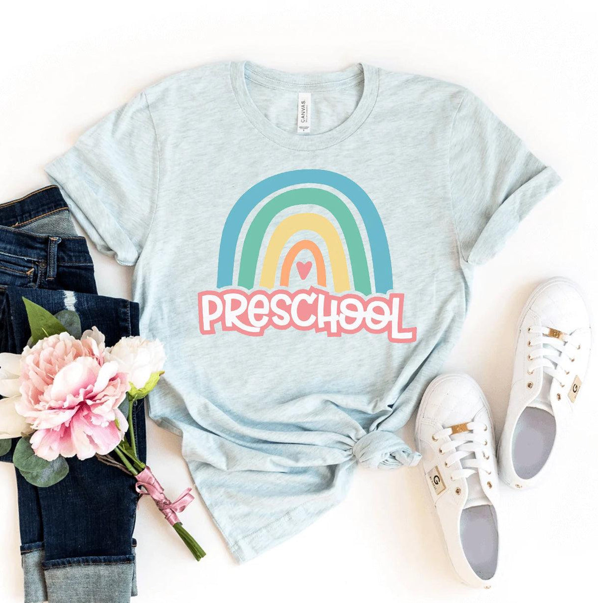 Preschool Rainbow T-shirt - VirtuousWares:Global