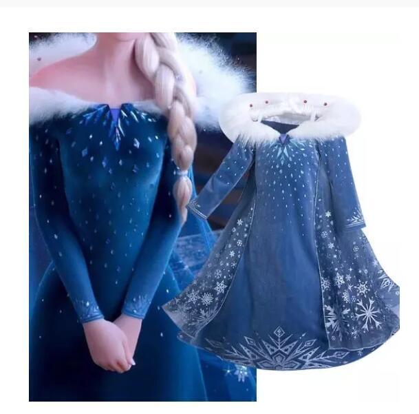 Princess dress Christmas Halloween party costume children birthday - VirtuousWares:Global