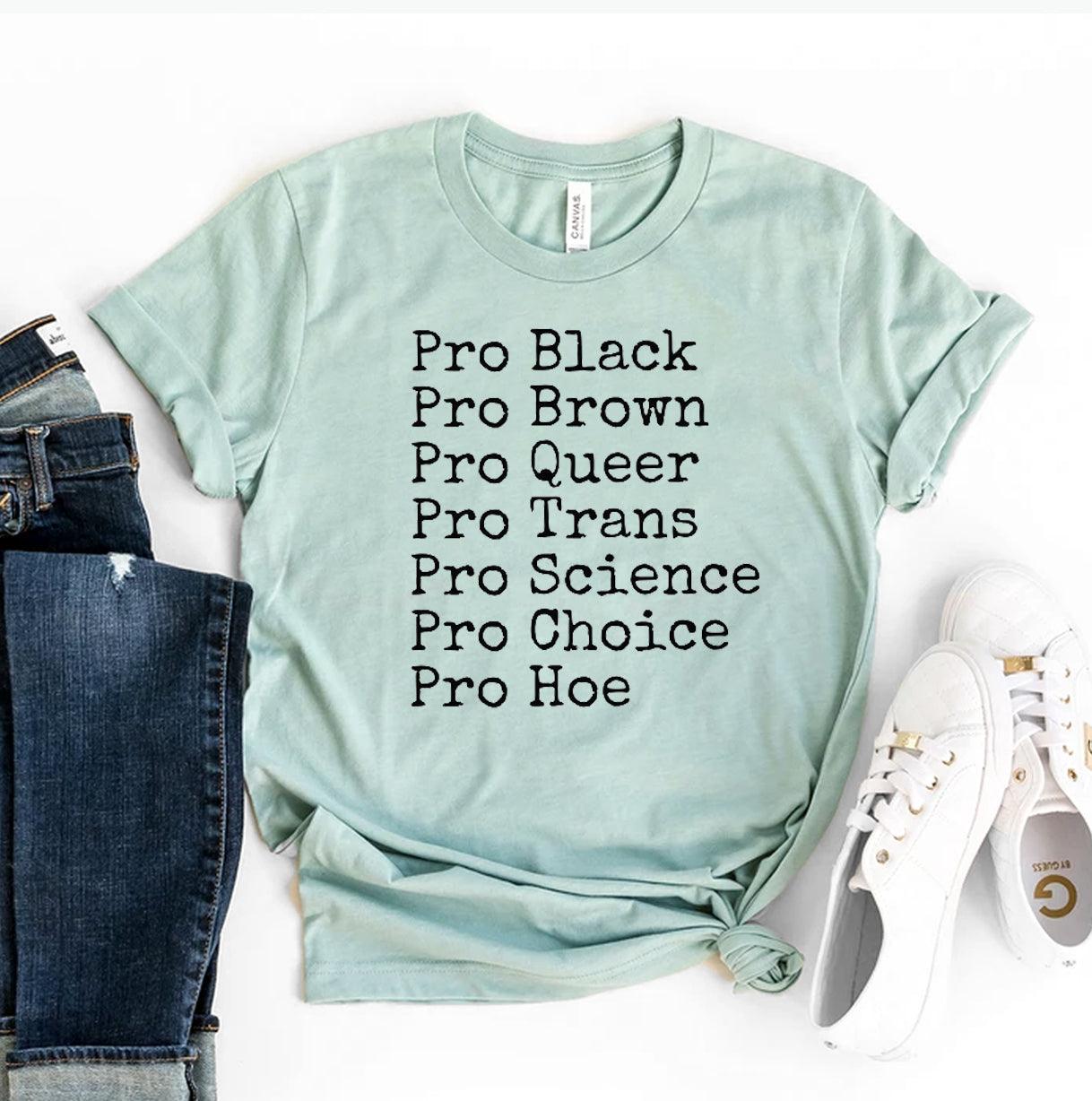 Pro Black Pro Brown T-shirt - VirtuousWares:Global