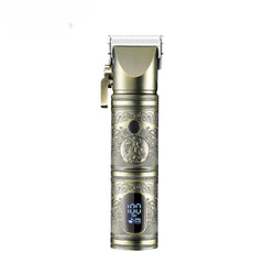 Professional All Metal Cordless Hair Trimmer For Men Electric Beard & - VirtuousWares:Global