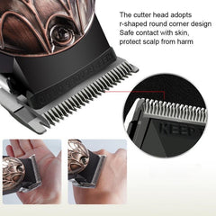 Professional Barber Hair Clippers Home Hair cutting Machine with LCD - VirtuousWares:Global
