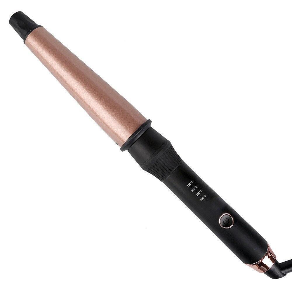 Professional Curling Iron 1.25 Inch Tourmaline Ceramic Hair Wand - VirtuousWares:Global