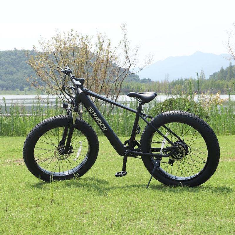Professional Electric Bike For Adults, 26 X 4.0 Inches Fat Tire Electric Mountain Bicycle, 1000W Motor 48V 15Ah Ebike For Trail Riding, Excursion And Commute, UL And GCC Certified - VirtuousWares:Global