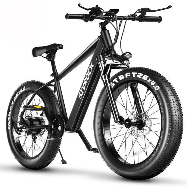 Professional Electric Bike For Adults, 26 X 4.0 Inches Fat Tire Electric Mountain Bicycle, 1000W Motor 48V 15Ah Ebike For Trail Riding, Excursion And Commute, UL And GCC Certified - VirtuousWares:Global