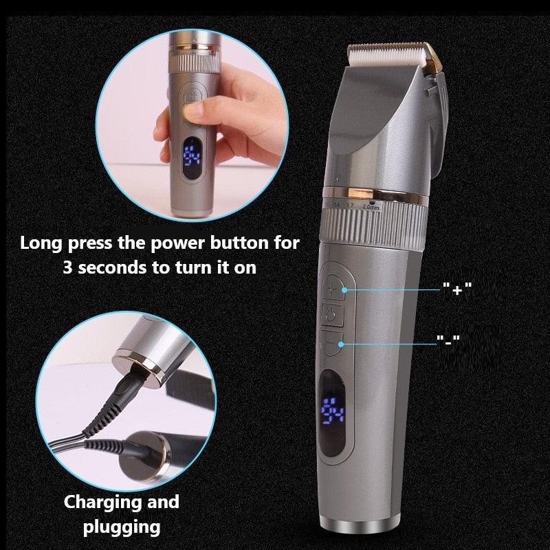 Professional Hair Clipper For Men Beard Trimmer Machine for Shaving - VirtuousWares:Global