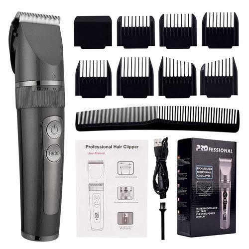 Professional Hair Clipper For Men Rechargeable Electric Razor Hair - VirtuousWares:Global