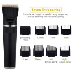 Professional Hair Clipper For Men Rechargeable Electric Razor Hair - VirtuousWares:Global