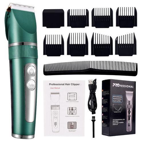 Professional Hair Clipper For Men Rechargeable Electric Razor Hair - VirtuousWares:Global