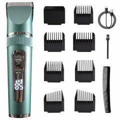 Professional Hair Clipper For Men Rechargeable Hair Trimmer Hair - VirtuousWares:Global