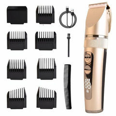 Professional Hair Clipper For Men Rechargeable Hair Trimmer Hair - VirtuousWares:Global