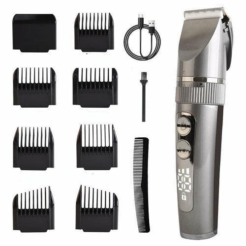 Professional Hair Clipper For Men Rechargeable Hair Trimmer Hair - VirtuousWares:Global