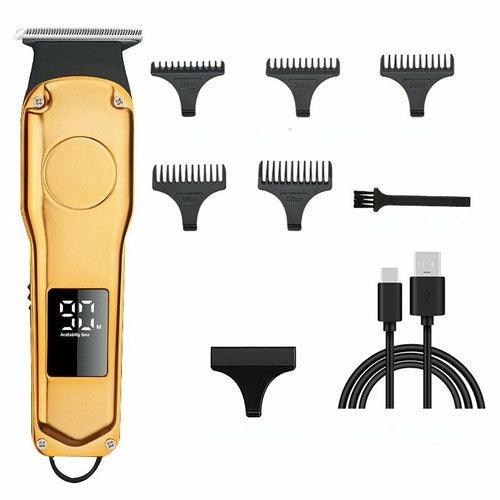 Professional Hair Clipper Rechargeable Electric Barber Cutting Machine - VirtuousWares:Global