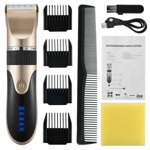 Professional Hair Trimmer Digital USB Hair Clipper - VirtuousWares:Global
