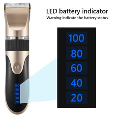 Professional Hair Trimmer Digital USB Hair Clipper - VirtuousWares:Global