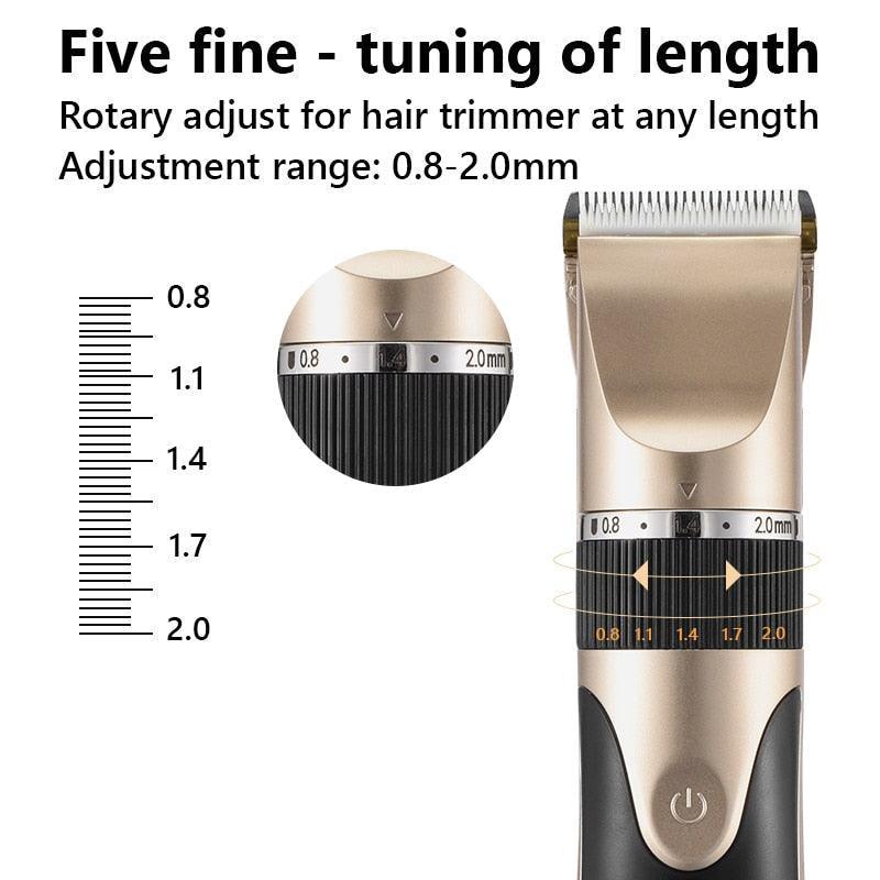 Professional Hair Trimmer Digital USB Hair Clipper - VirtuousWares:Global