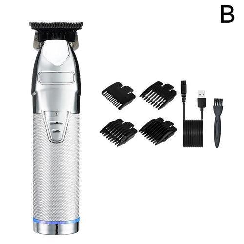 Professional Hair Trimmer Gold For Men Rechargeable Barber Cordless - VirtuousWares:Global