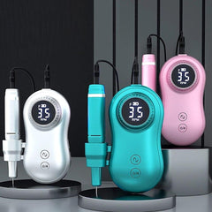 Professional Nail Drill Machine 35000RPM Speeds Rechargeable Manicure - VirtuousWares:Global
