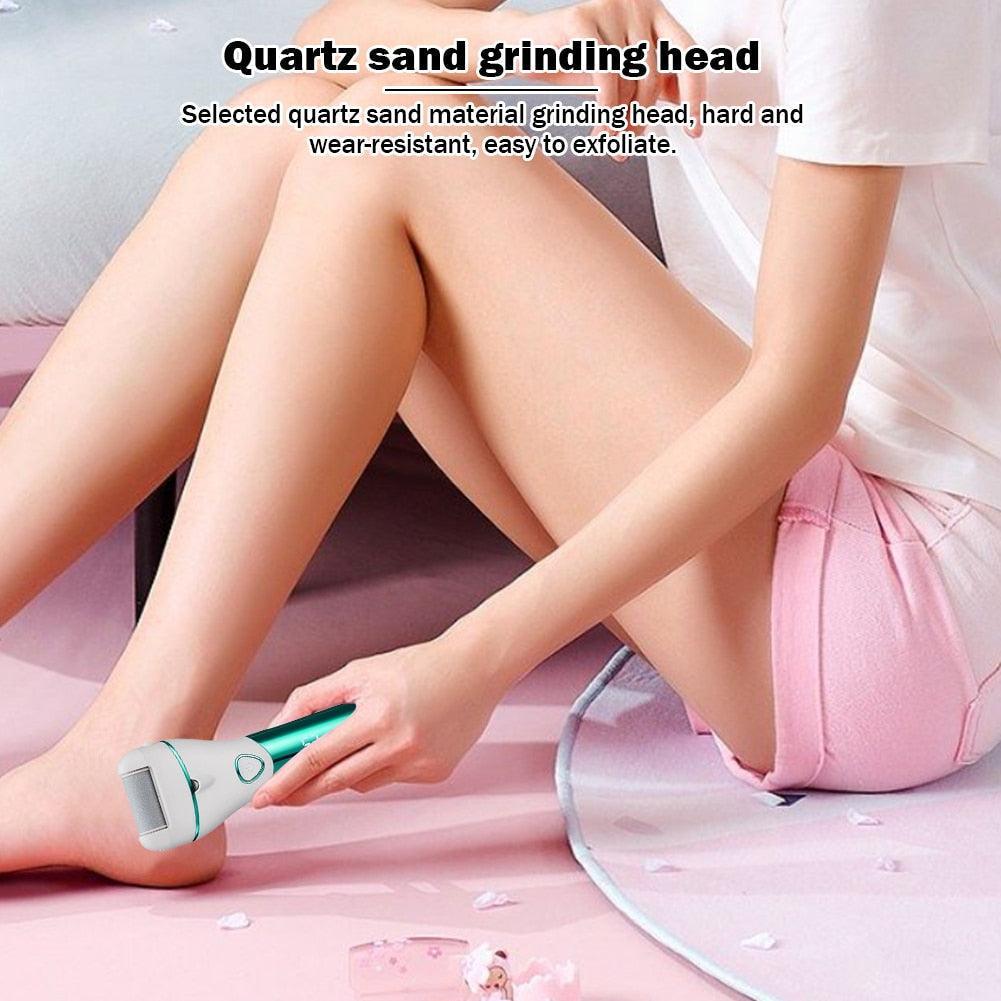 Professional Pedicure Electric Foot File USB Rechargeable Digital - VirtuousWares:Global