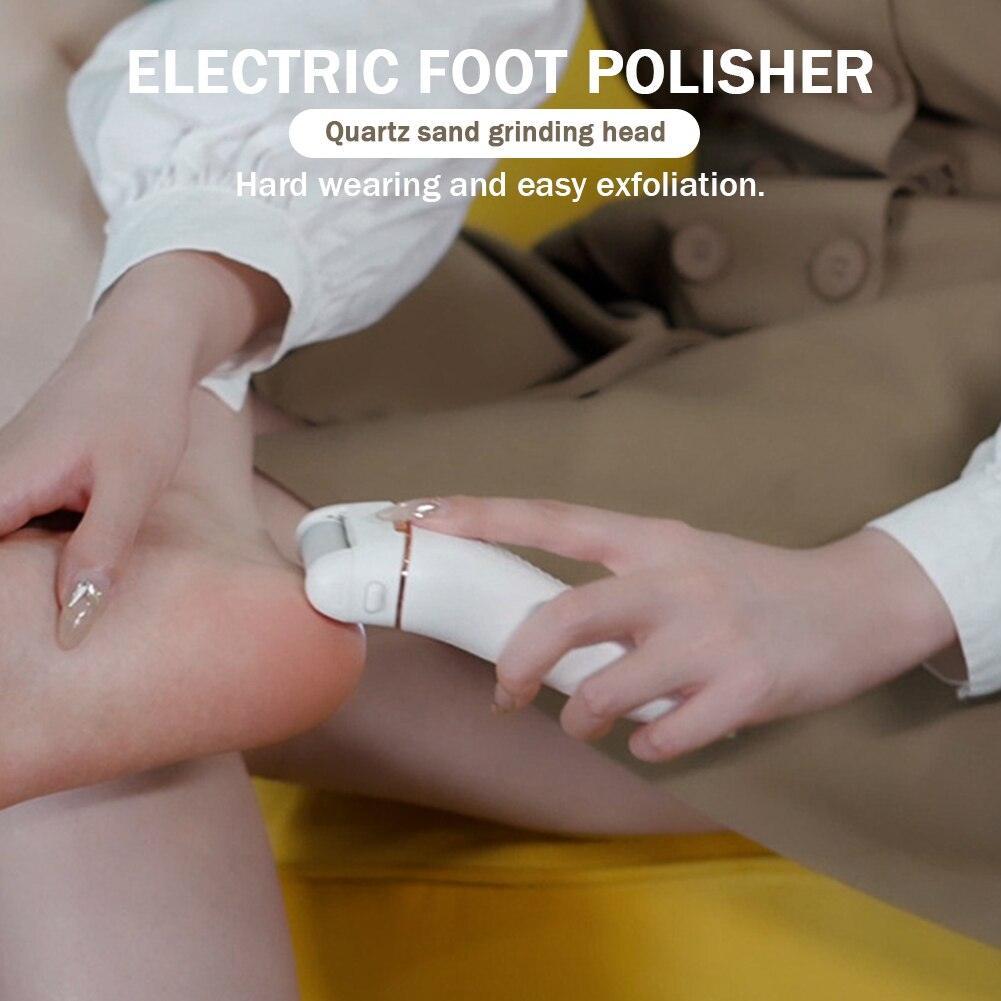 Professional Pedicure Electric Foot File USB Rechargeable Digital - VirtuousWares:Global