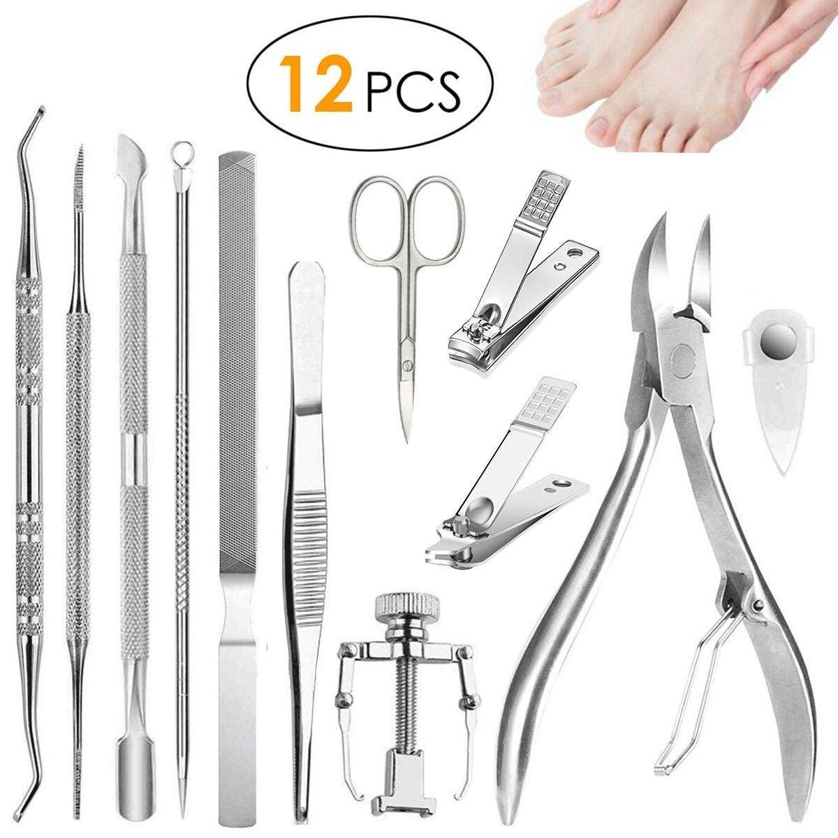 Professional Pedicure Tools Ingrown Toenail Tools Kit - VirtuousWares:Global