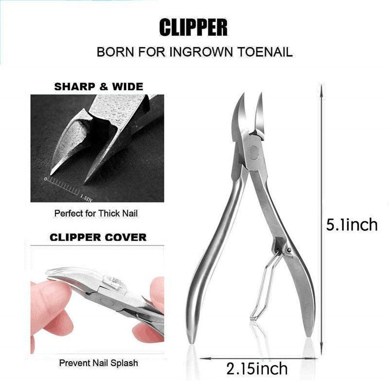 Professional Pedicure Tools Ingrown Toenail Tools Kit - VirtuousWares:Global