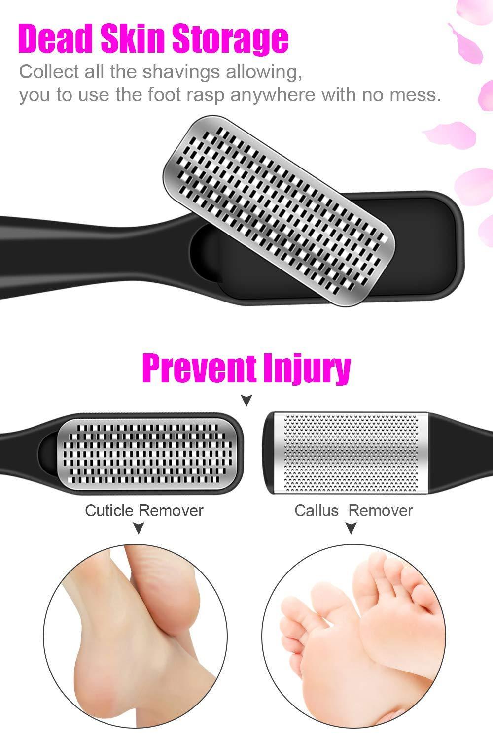 Professional Pedicure Tools Set 23 in 1 Stainless Steel Foot Care Kit - VirtuousWares:Global
