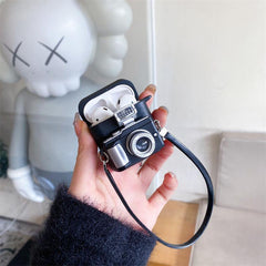 Protective Retro Camera Wireless Bluetooth Headset Case - VirtuousWares:Global