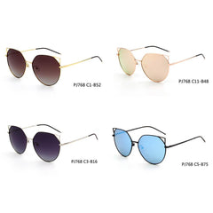PROVENCE | Women Polarized Round Cat Eye Sunglasses - VirtuousWares:Global