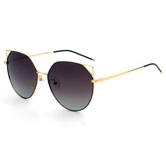 PROVENCE | Women Polarized Round Cat Eye Sunglasses - VirtuousWares:Global