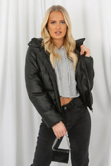 PU Boxy Puffer Jacket - VirtuousWares:Global