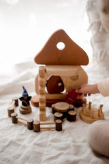 QToys Australia (USA) Natural Mushroom House - VirtuousWares:Global