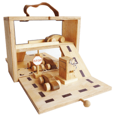 QToys Australia (USA) PORTABLE CAR PARK SET - VirtuousWares:Global