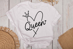 Queen Heart Graphic Tee - VirtuousWares:Global