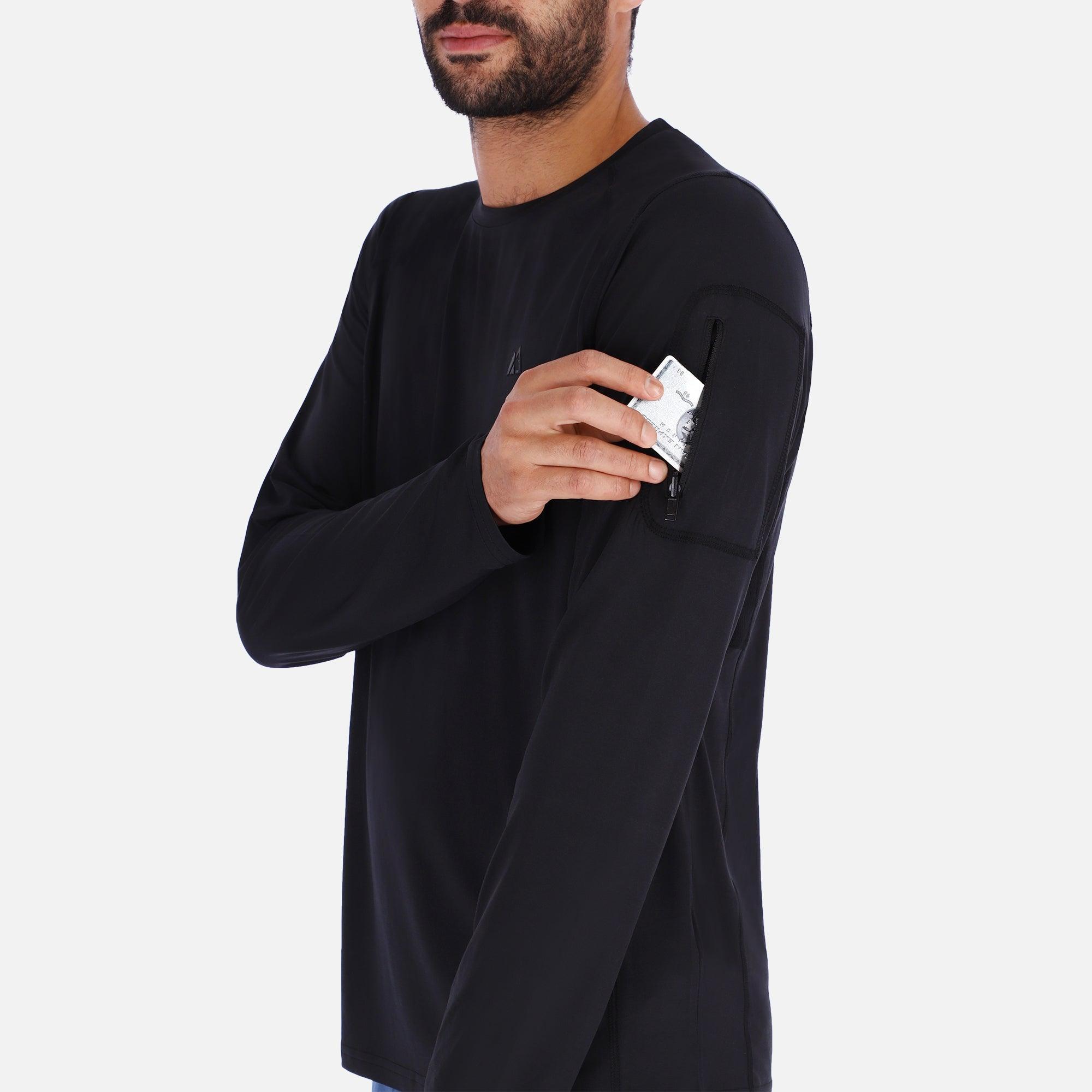 QuickDry LS Shirt - Black - VirtuousWares:Global