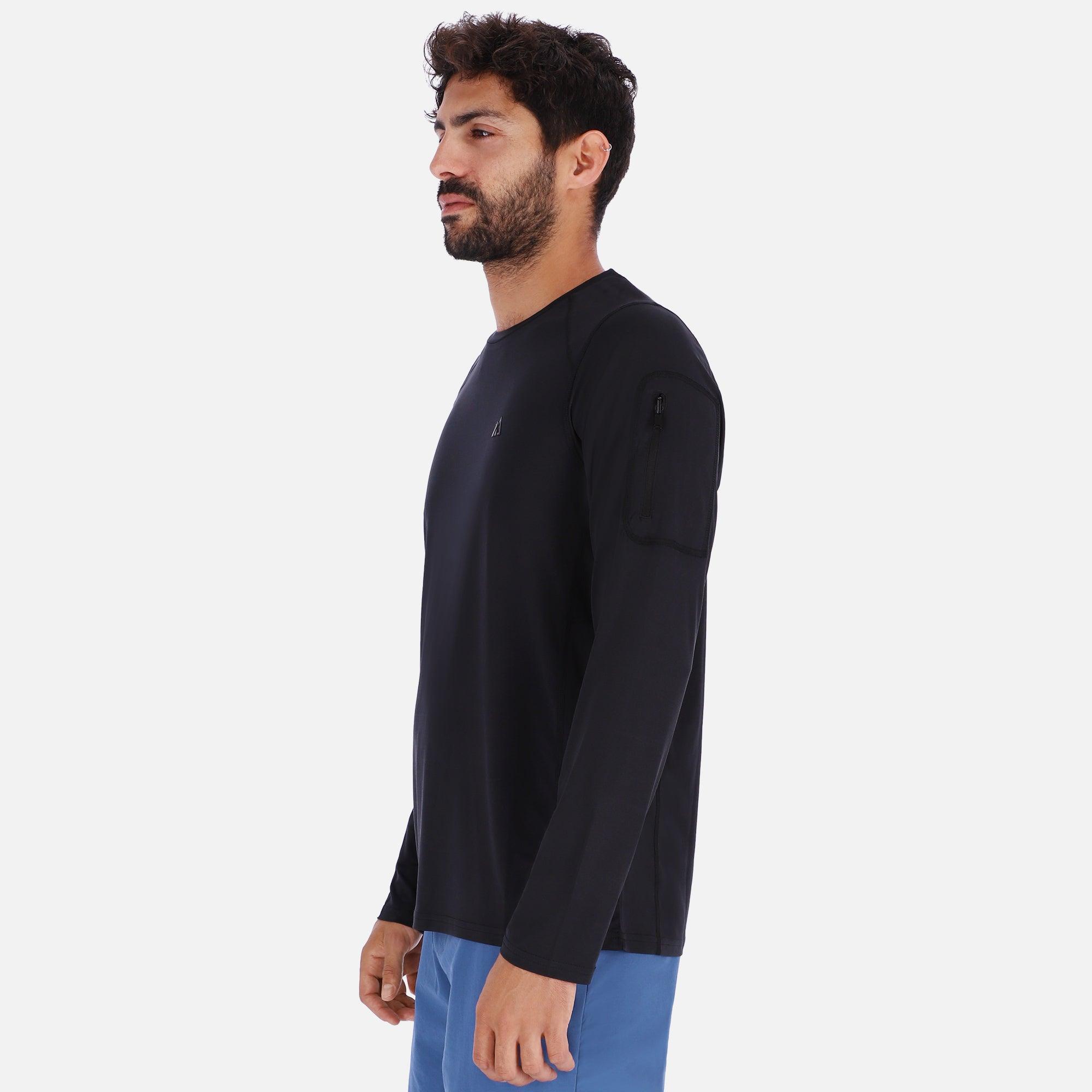 QuickDry LS Shirt - Black - VirtuousWares:Global