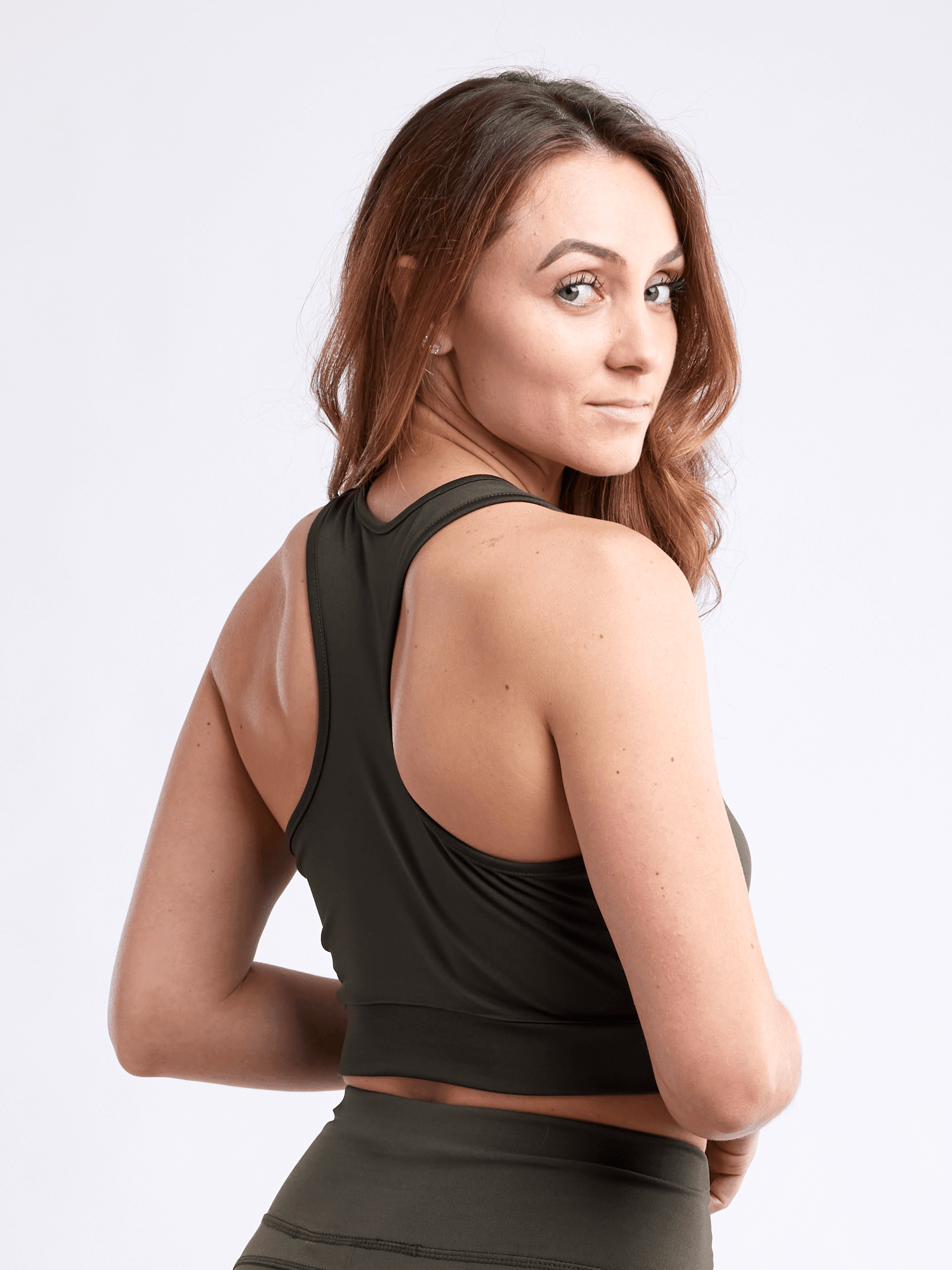 Racerback Lightweight Training Crop Tank Top - VirtuousWares:Global