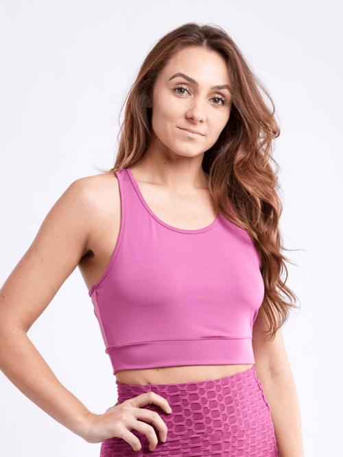 Racerback Lightweight Training Crop Tank Top - VirtuousWares:Global