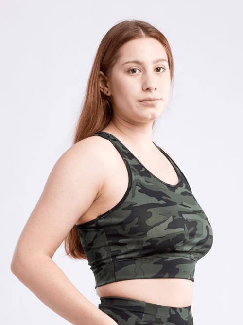 Racerback Lightweight Training Crop Tank Top - VirtuousWares:Global