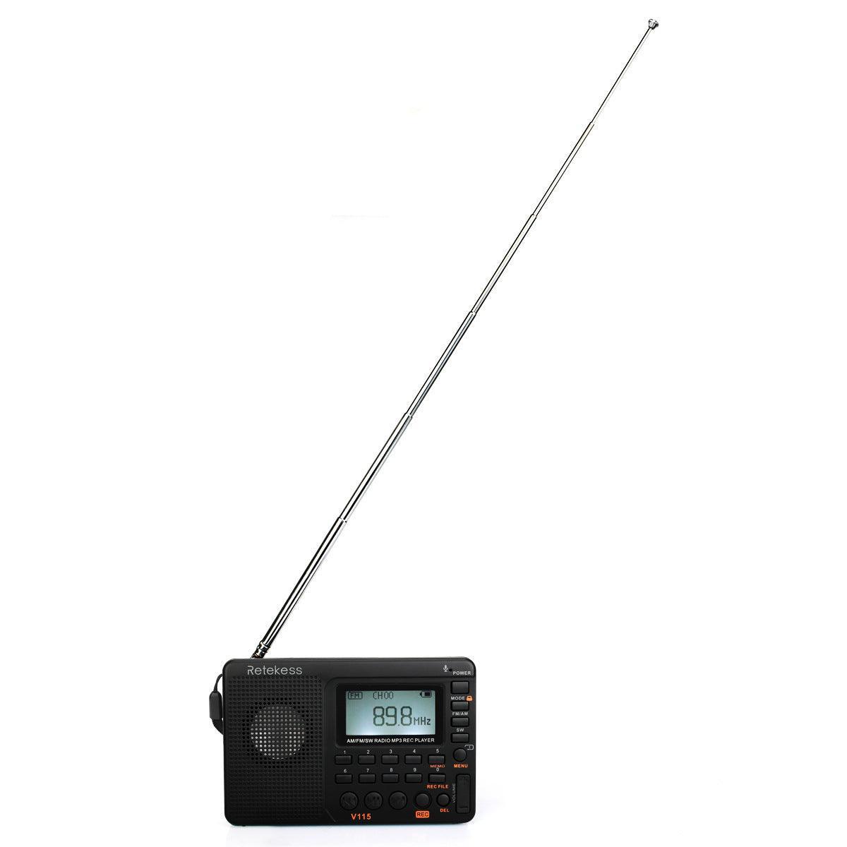 Radio Full Band Radio Recorder FM AM MP3 Playback - VirtuousWares:Global