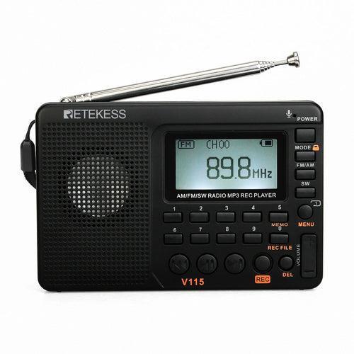 Radio Full Band Radio Recorder FM AM MP3 Playback - VirtuousWares:Global