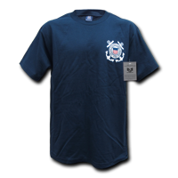 Rapid Dominance S26-CST-NVY-03 Basic Military T-Shirt- Coast Guard- Na - VirtuousWares:Global