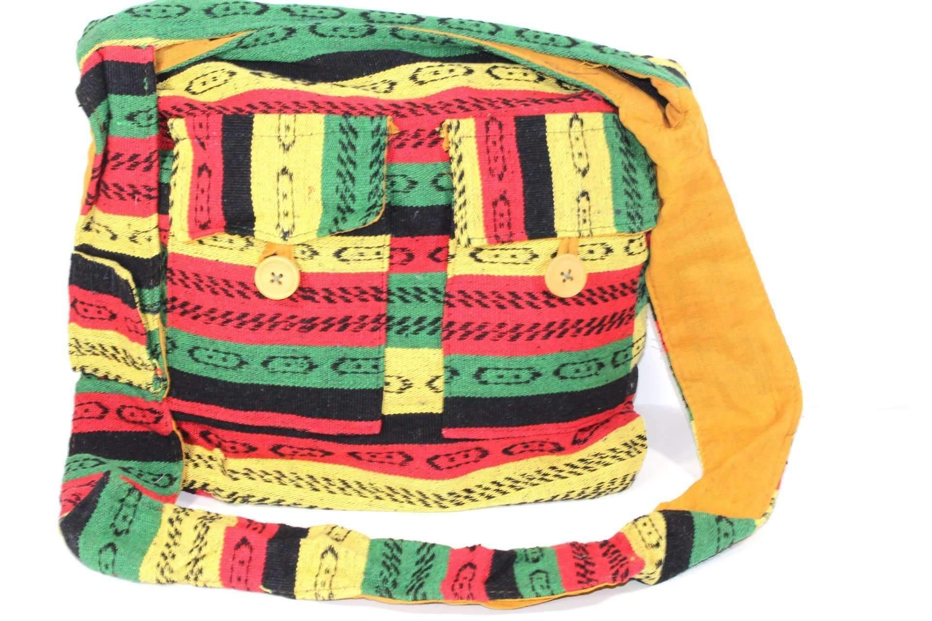 Rasta Vibes Durrie Sling Bag - VirtuousWares:Global