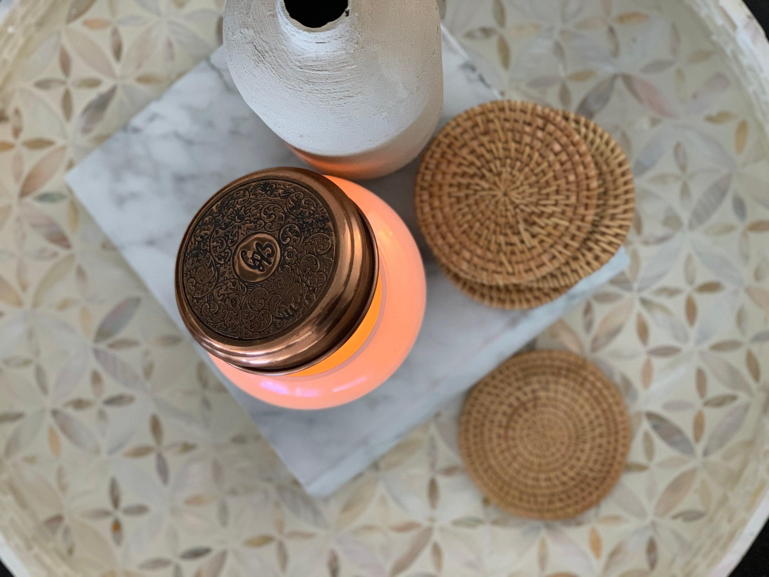 Rattan Coasters, Table Décor Set of 4 - VirtuousWares:Global
