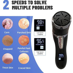 Rechargeable Electric Foot Rasp Electric Pedicure Foot Sander IPX7 - VirtuousWares:Global