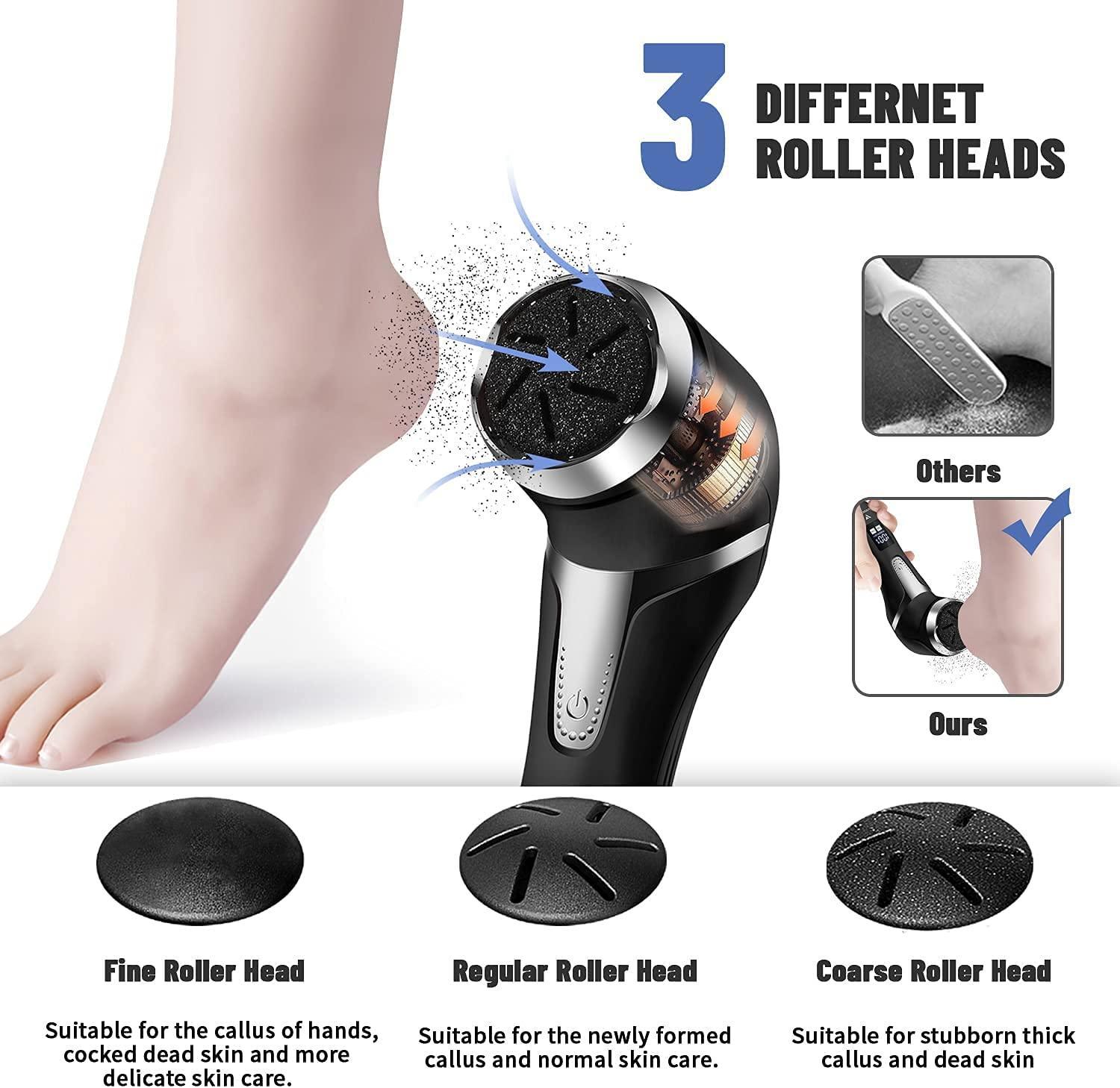 Rechargeable Electric Foot Rasp Electric Pedicure Foot Sander IPX7 - VirtuousWares:Global
