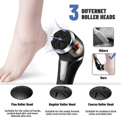 Rechargeable Electric Foot Rasp Electric Pedicure Foot Sander IPX7 - VirtuousWares:Global
