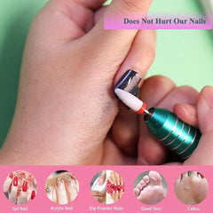 Rechargeable Electric Nail File Cordless Nail Drill Machine File Kit - VirtuousWares:Global